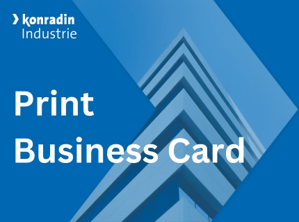 The cover image of the PDF for the Premium company profile Print Business Card.