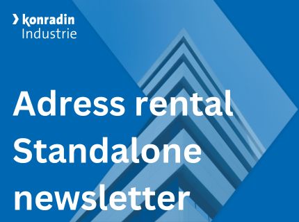 The cover image of the PDF for Adress rental and Standalone newsletter.